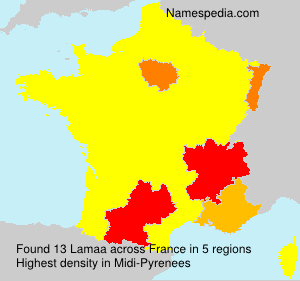 Surname Lamaa in France Surname Lamaa in France