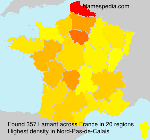 Surname Lamant in France Surname Lamant in France