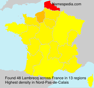 Surname Lambrecq in France Surname Lambrecq in France