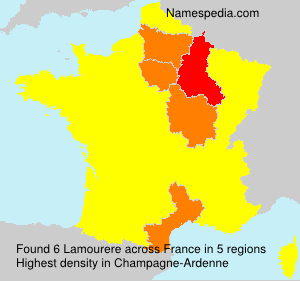 Surname Lamourere in France Surname Lamourere in France