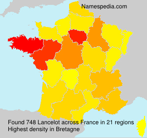 Surname Lancelot in France Surname Lancelot in France