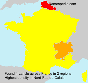 Surname Lanclu in France Surname Lanclu in France