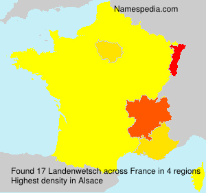 Surname Landenwetsch in France Surname Landenwetsch in France