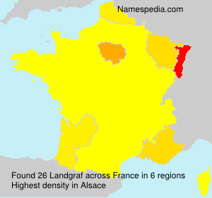 Surname Landgraf in France Surname Landgraf in France