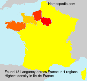 Surname Langaney in France Surname Langaney in France