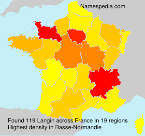 Surname Langin in France Surname Langin in France