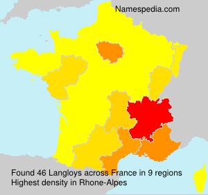 Surname Langloys in France Surname Langloys in France