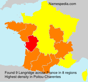Surname Langridge in France Surname Langridge in France