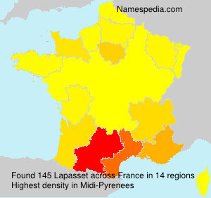 Surname Lapasset in France Surname Lapasset in France