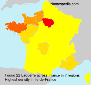 Surname Laquerre in France Surname Laquerre in France