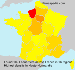 Surname Laquerriere in France Surname Laquerriere in France