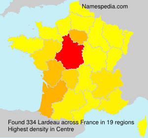 Surname Lardeau in France Surname Lardeau in France
