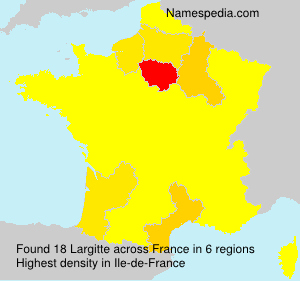 Surname Largitte in France Surname Largitte in France