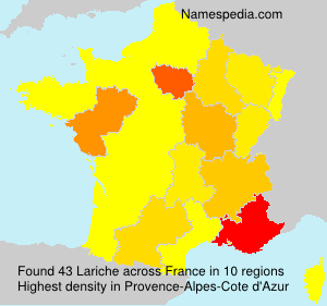 Surname Lariche in France Surname Lariche in France