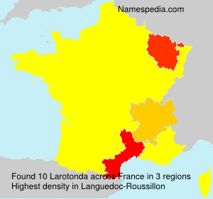 Surname Larotonda in France Surname Larotonda in France