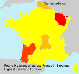 Surname Larrandart in France Surname Larrandart in France