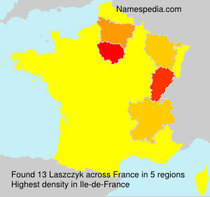 Surname Laszczyk in France Surname Laszczyk in France