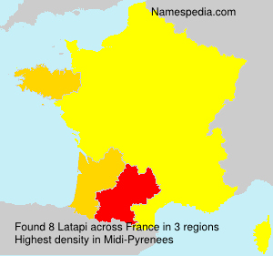 Surname Latapi in France Surname Latapi in France