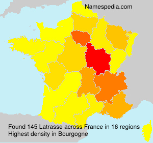 Surname Latrasse in France Surname Latrasse in France