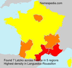 Surname Latzko in France Surname Latzko in France