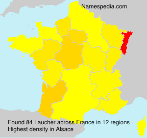Surname Laucher in France Surname Laucher in France