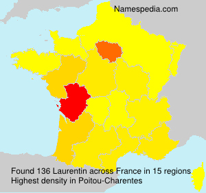Surname Laurentin in France Surname Laurentin in France