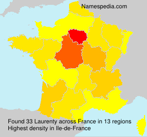 Surname Laurenty in France Surname Laurenty in France