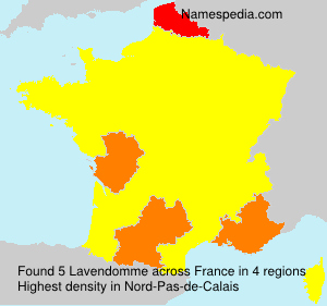 Surname Lavendomme in France Surname Lavendomme in France