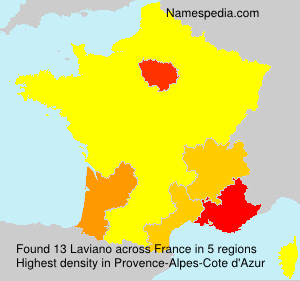 Surname Laviano in France Surname Laviano in France
