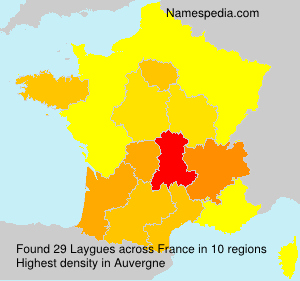 Surname Laygues in France Surname Laygues in France