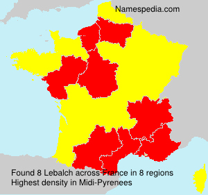 Surname Lebalch in France Surname Lebalch in France