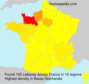 Surname Lebaudy in France Surname Lebaudy in France