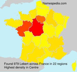Surname Lebert in France Surname Lebert in France