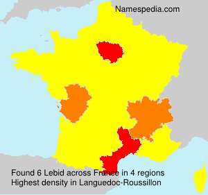 Surname Lebid in France Surname Lebid in France