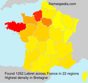 Surname Lebret in France Surname Lebret in France