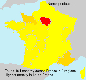 Surname Lecharny in France Surname Lecharny in France