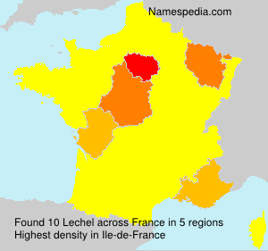 Surname Lechel in France Surname Lechel in France