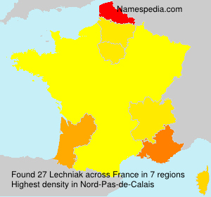 Surname Lechniak in France Surname Lechniak in France