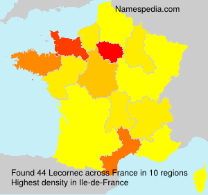 Surname Lecornec in France Surname Lecornec in France