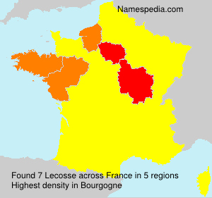 Surname Lecosse in France Surname Lecosse in France