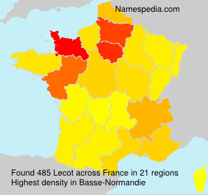 Surname Lecot in France Surname Lecot in France