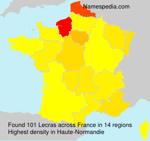 Surname Lecras in France Surname Lecras in France