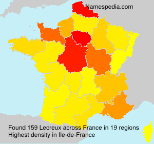 Surname Lecreux in France Surname Lecreux in France