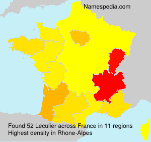 Surname Leculier in France Surname Leculier in France