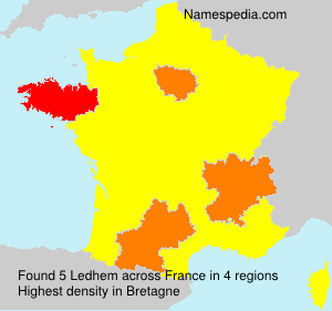 Surname Ledhem in France Surname Ledhem in France