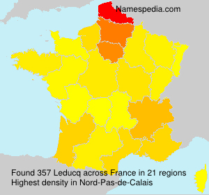 Surname Leducq in France Surname Leducq in France