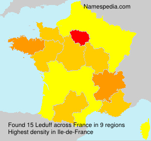 Surname Leduff in France Surname Leduff in France