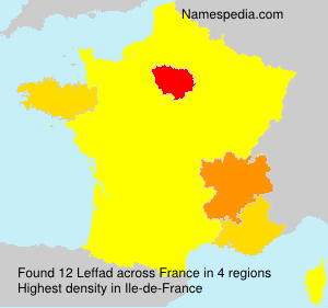 Surname Leffad in France Surname Leffad in France
