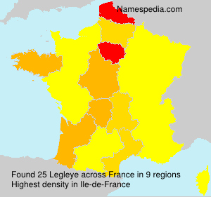 Surname Legleye in France Surname Legleye in France