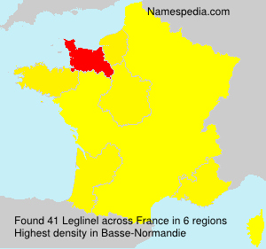 Surname Leglinel in France